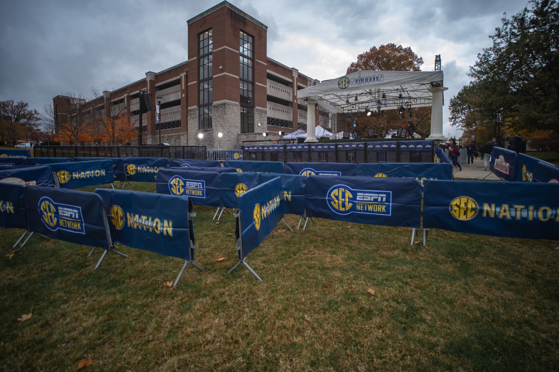 The course is set